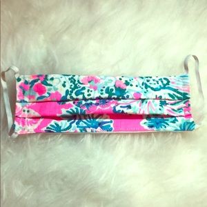 Lilly Pullitzer fabric mask